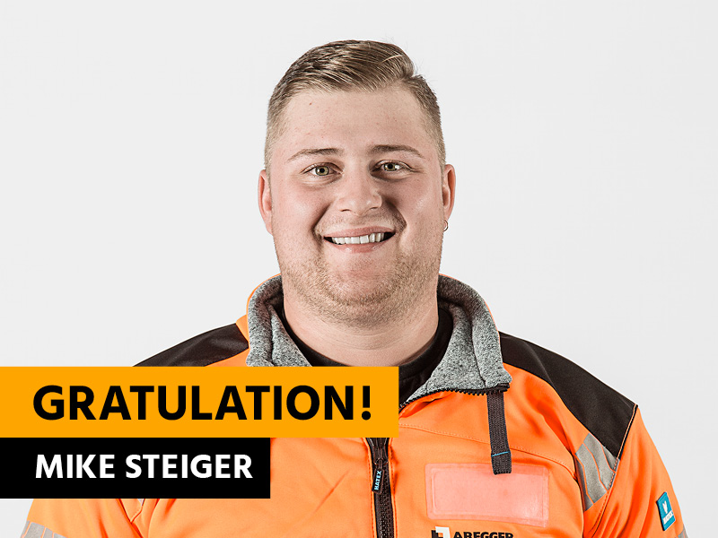 Gratulation Mike Steiger