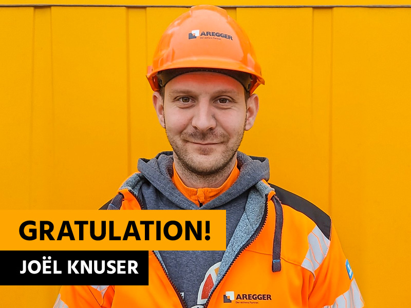 Gratulation Joel Knuser