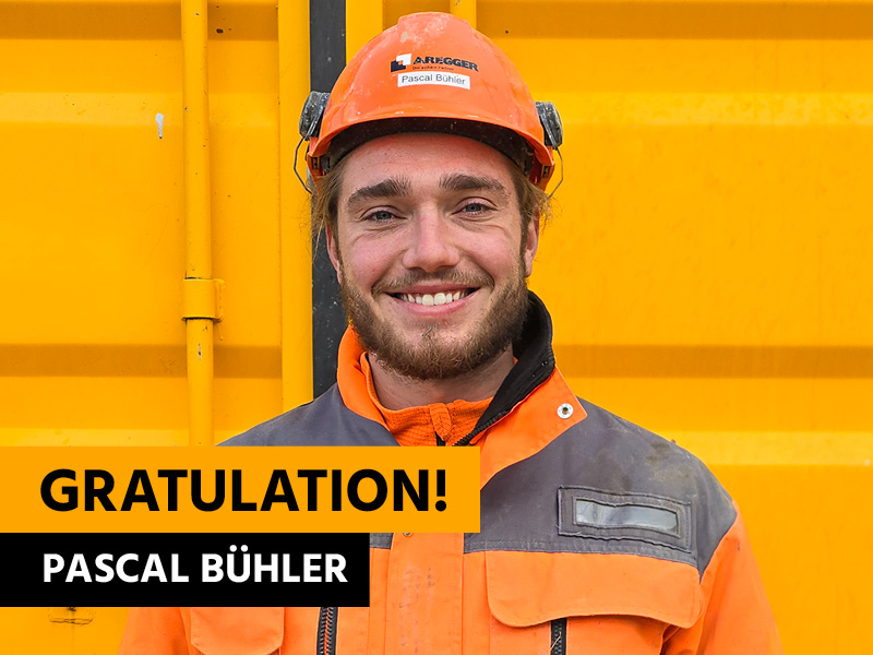 Gratulation Pascal Bühler