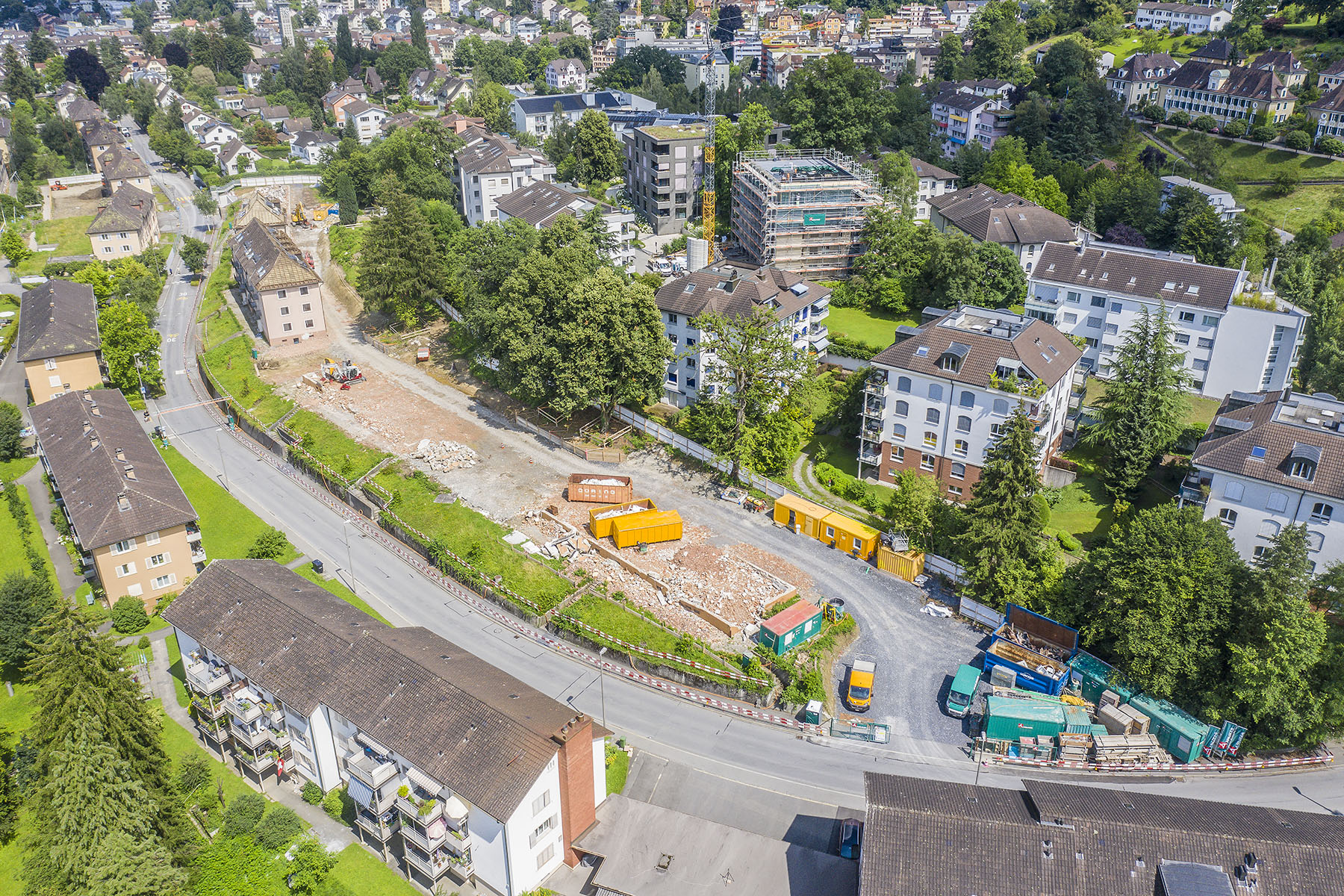 03-tiefbau-luzern-liebellenstrasse-aushub