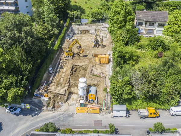 Luzern > Neubau 2 MFH Rosengartenhalde 11