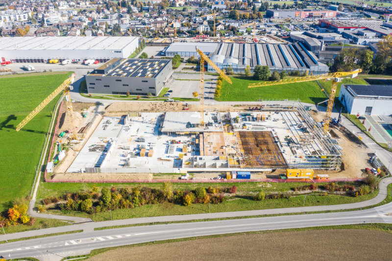 Aregger Hochbau Oftringen Neubau Industriegebaeude NEXT 01