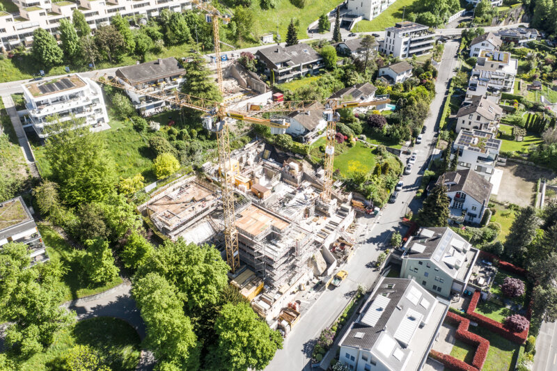 Aregger Hochbau Luzern Rosengartenhalde 11 MFH Neubau