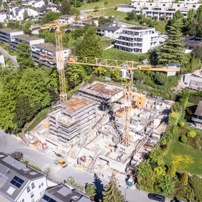 Aregger Hochbau Luzern Rosengartenhalde 13 MFH Neubau