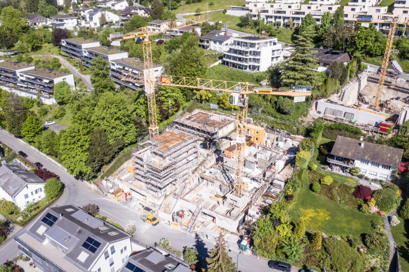 Aregger Hochbau Luzern Rosengartenhalde 13 MFH Neubau