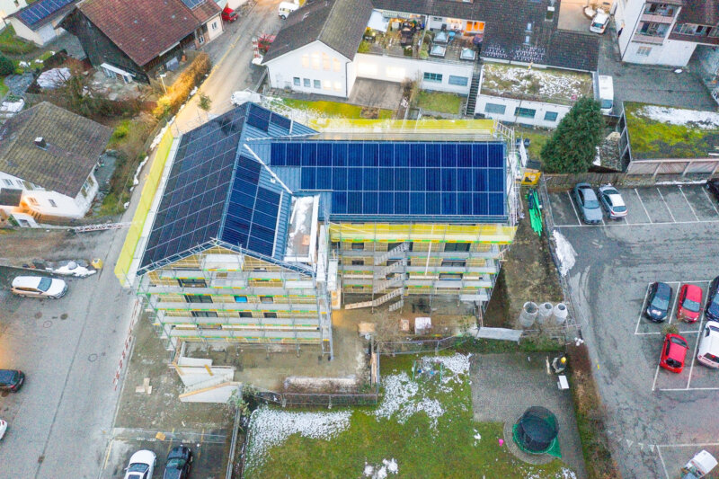 Aregger Hochbau brittnau bruehl mfh neubau