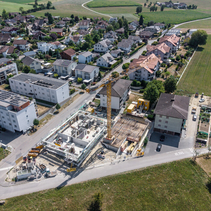 Aregger Hochbau buttisholz neubau mfh st ottilienstrasse