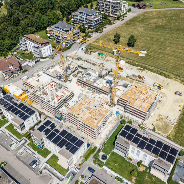 Aregger Hochbau hildisrieden neubau 5mfh hinterdorf und mueliweid 01