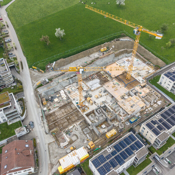 Aregger Hochbau hildisrieden neubau 5mfh hinterdorf und mueliweid