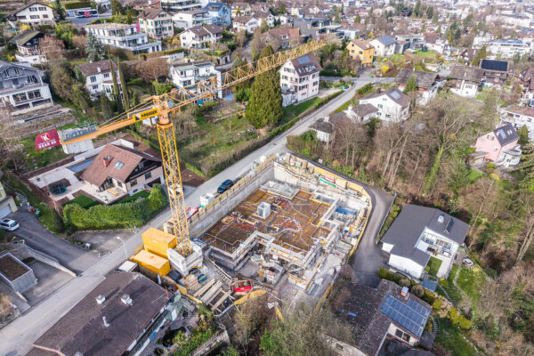 Aregger Hochbau luzern neubau mfh sonnenbergstrasse
