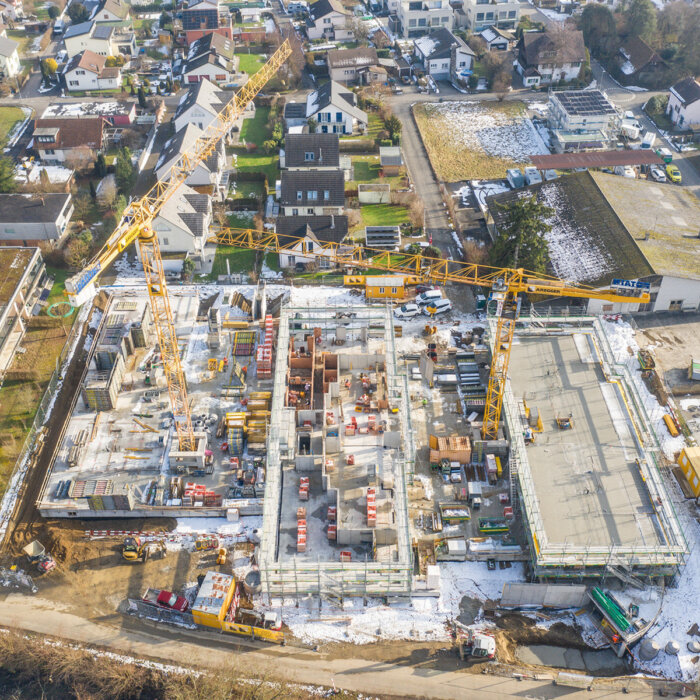 Aregger Hochbau oberentfelden hirschpark neubau