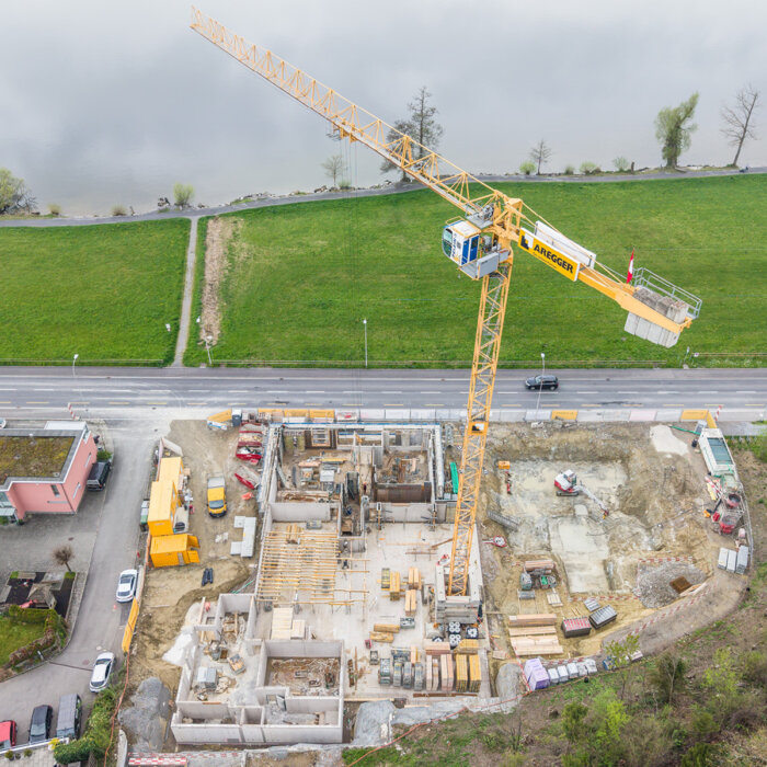 Aregger Hochbau sempach neubau 3 mfh luzernerstrasse