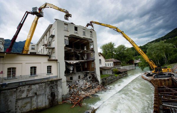 01 rueckbau glarus ziegelbruecke spinnerei
