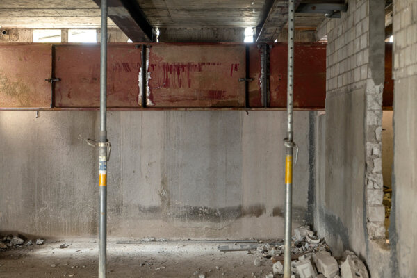 Aregger Tiefbau Dierikon Schulanlage Aushub Erweiterung 04