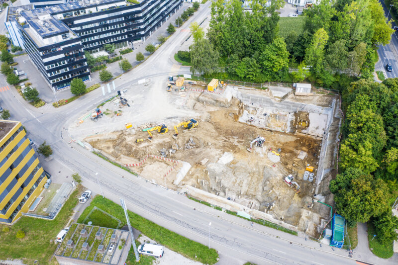 Aregger Tiefbau Sursee Aushub Wueb Chlifeld Buchenstrasse 1315