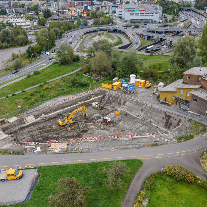 Aregger Tiefbau Kriens Gewerbegebaeude Schlundmatt