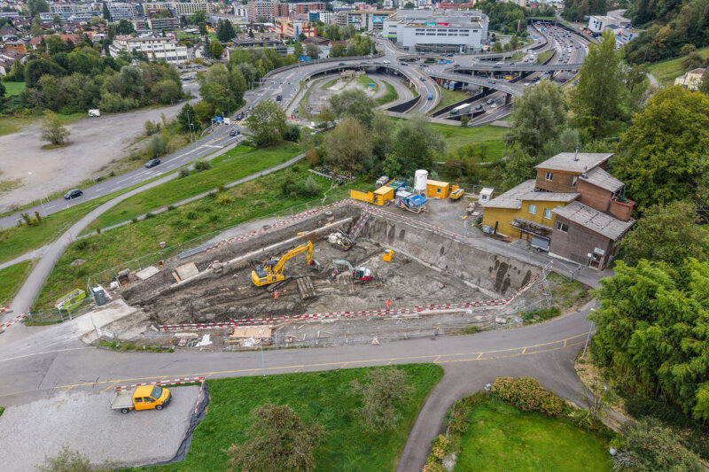 Aregger Tiefbau Kriens Gewerbegebaeude Schlundmatt