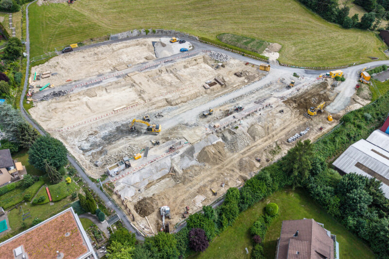 Aregger Tiefbau root aushub wueb hengstacker