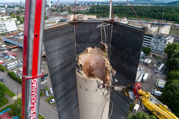 Aregger News Kaminrueckbau Muttenz 07