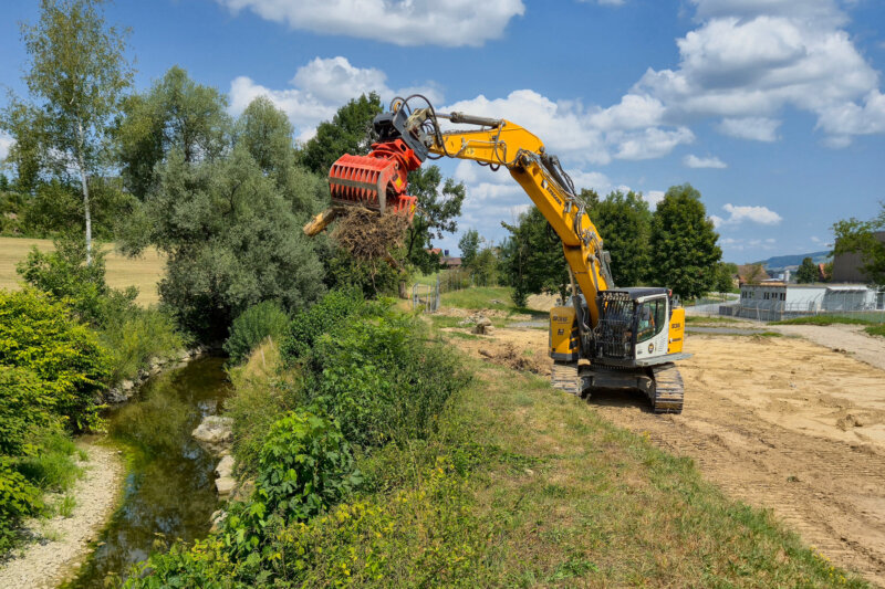 Aregger News TB HWS Rothbach Baubeginn 0